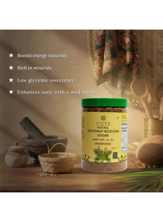 Jivika Natural Coconut Blossom Sugar - 650G - Image 3